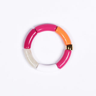 laurier armband orange pink von ayre