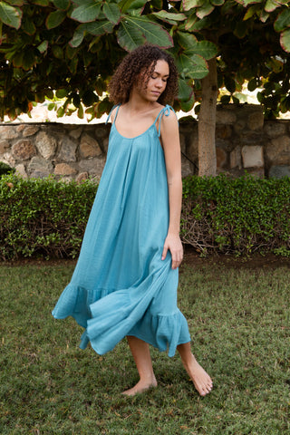 ALIX KLEID / azur