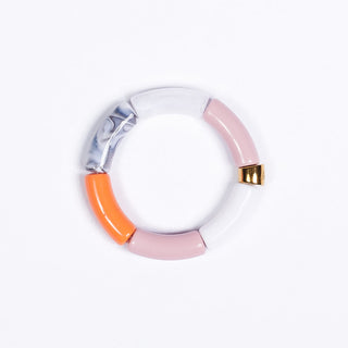 LAURIER BRACELET / 4 rose white