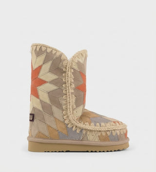 MOU BOOT MORNING STAR PANEL / beige mix
