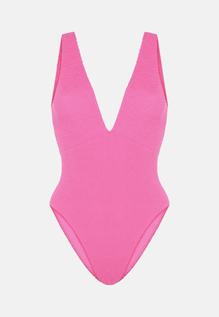SWIMWEAR ARIEL ONE PIECE / pink bubblegum