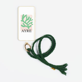 AZALÉE KEYCHAIN / green