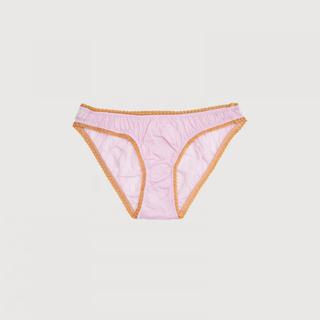 rosa oldscool unterhose in französischen stil, edel und herzig.