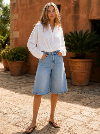 JUDY BERMUDAS / jeans blue