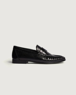 ein eleganter Penny loafer in der farbe Black von posa 