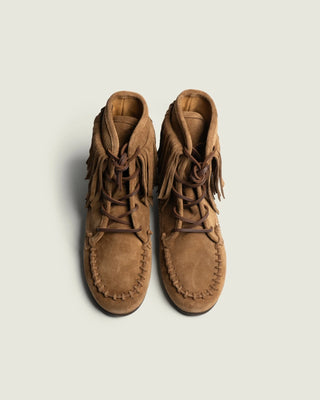 Hier sieht man den Prairie Boot von oben mit den schön eingearbeiteten Details und den Fransen.
