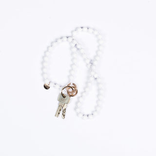 KEYCHAIN ​​LONG / white